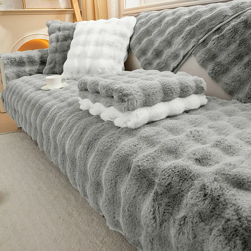 Anti-Slip Plush Sofa Cover - Image 18