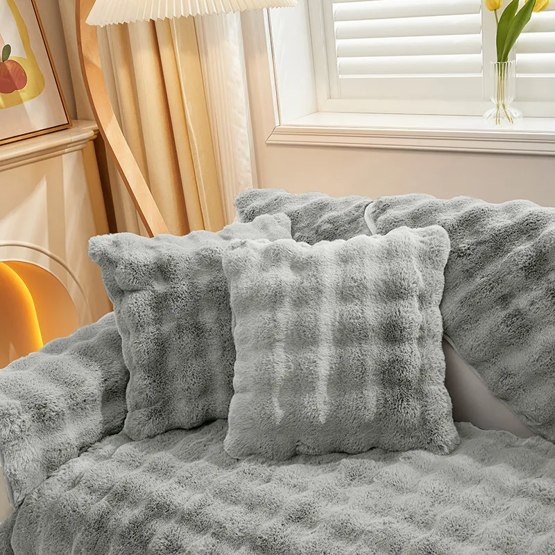 Anti-Slip Plush Sofa Cover - Image 19