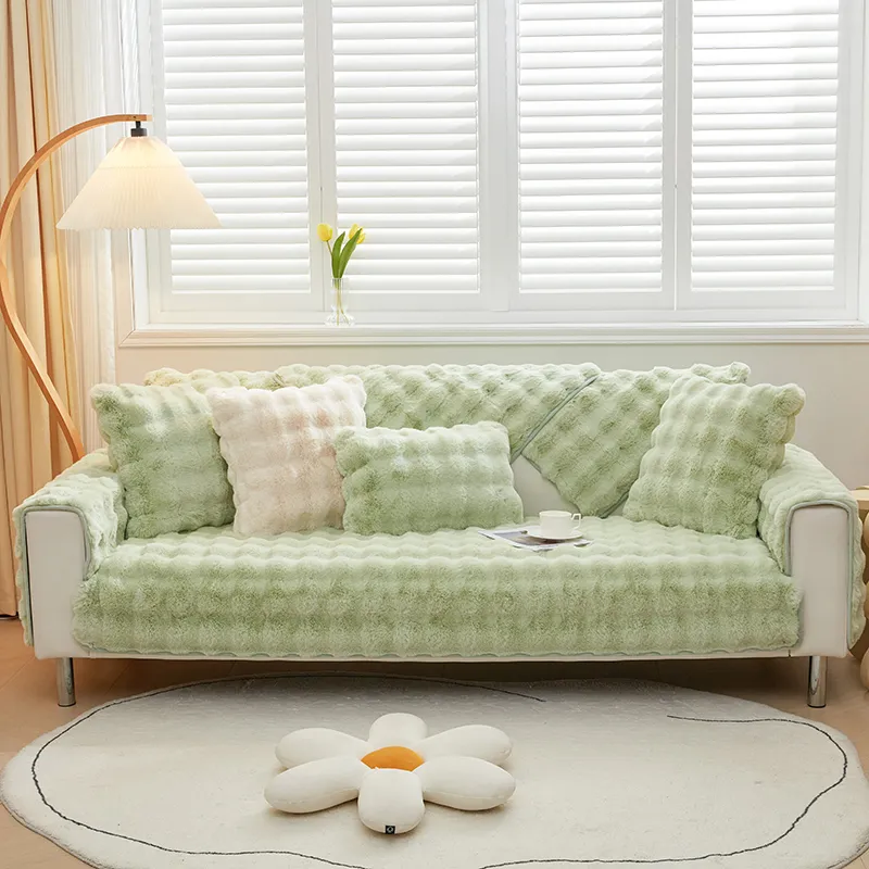 Anti-Slip Plush Sofa Cover - Image 26