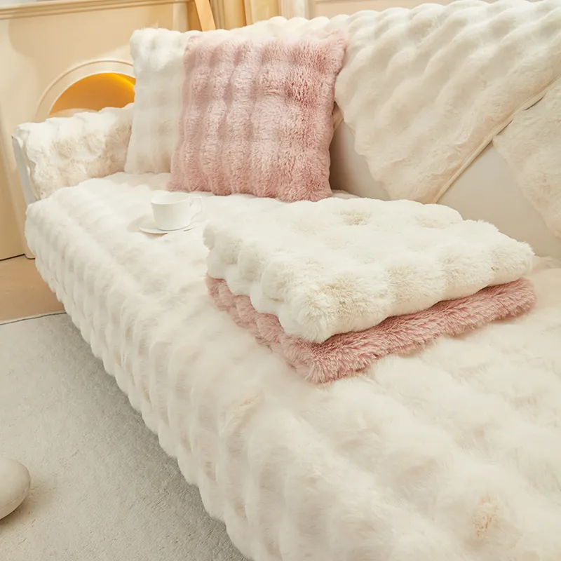 Anti-Slip Plush Sofa Cover - Image 27