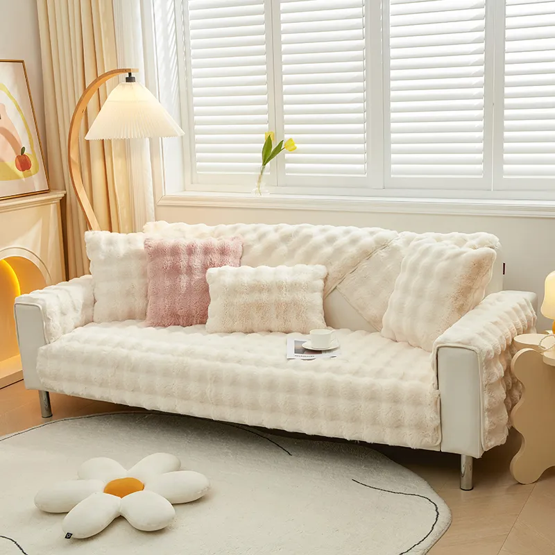 Anti-Slip Plush Sofa Cover - Image 31