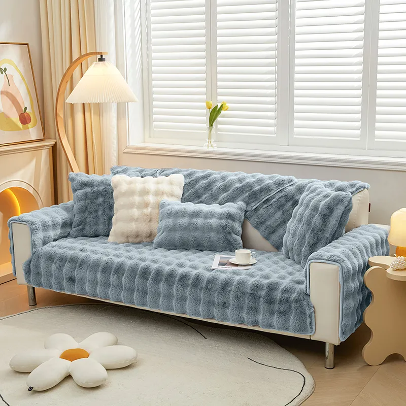 Anti-Slip Plush Sofa Cover - Image 39