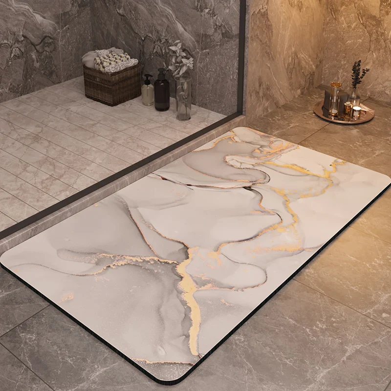 10 Styles Anti Slip Quick Dry Shower Bath Mat - Image 11