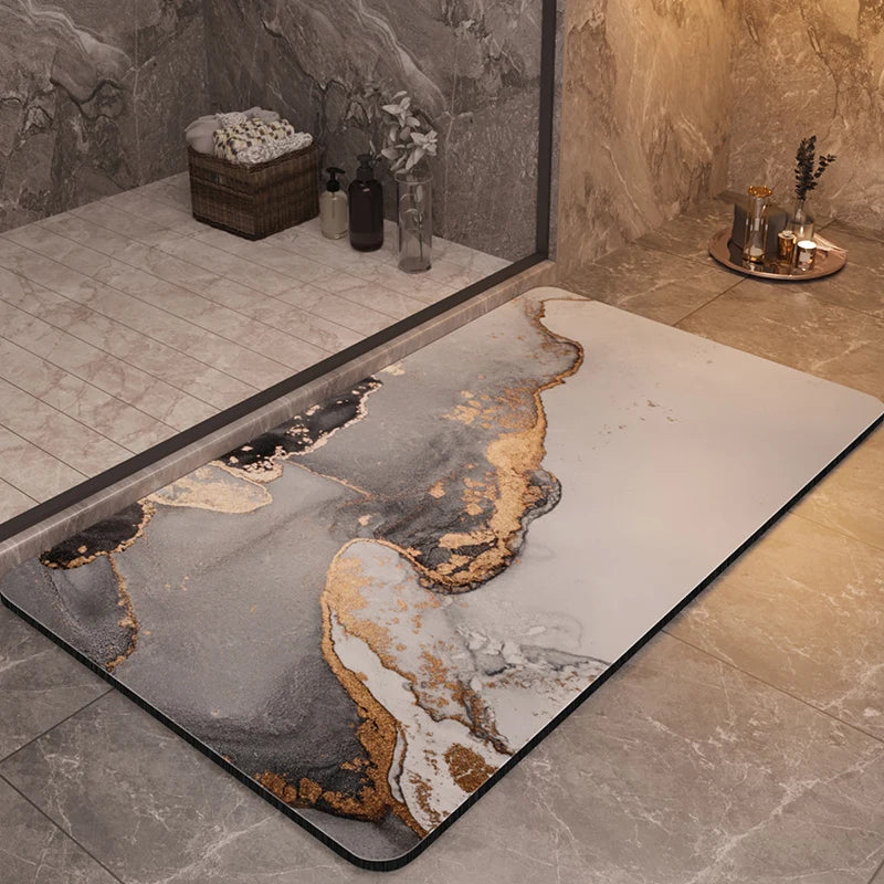 10 Styles Anti Slip Quick Dry Shower Bath Mat - Image 13