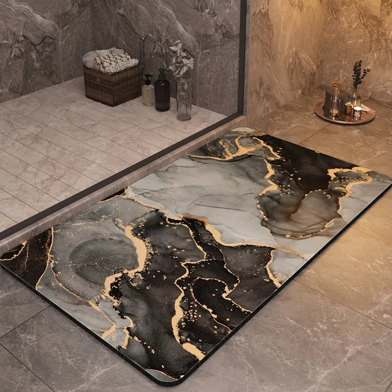 10 Styles Anti Slip Quick Dry Shower Bath Mat - Image 16