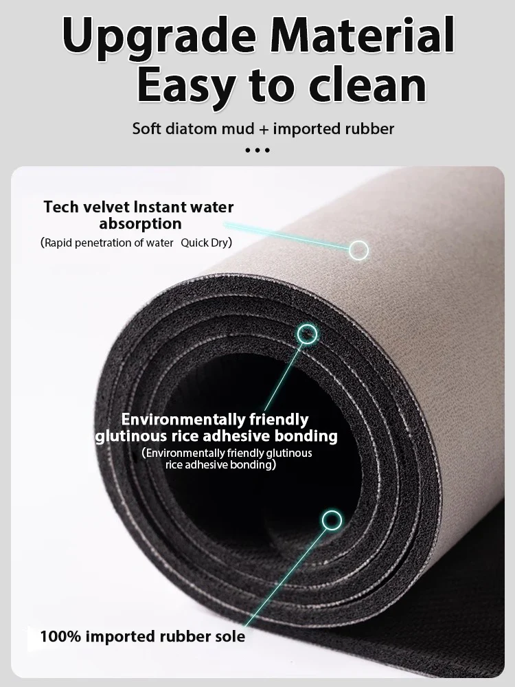 10 Styles Anti Slip Quick Dry Shower Bath Mat - Image 5