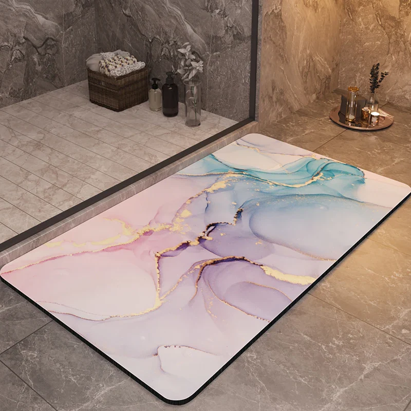 10 Styles Anti Slip Quick Dry Shower Bath Mat - Image 8