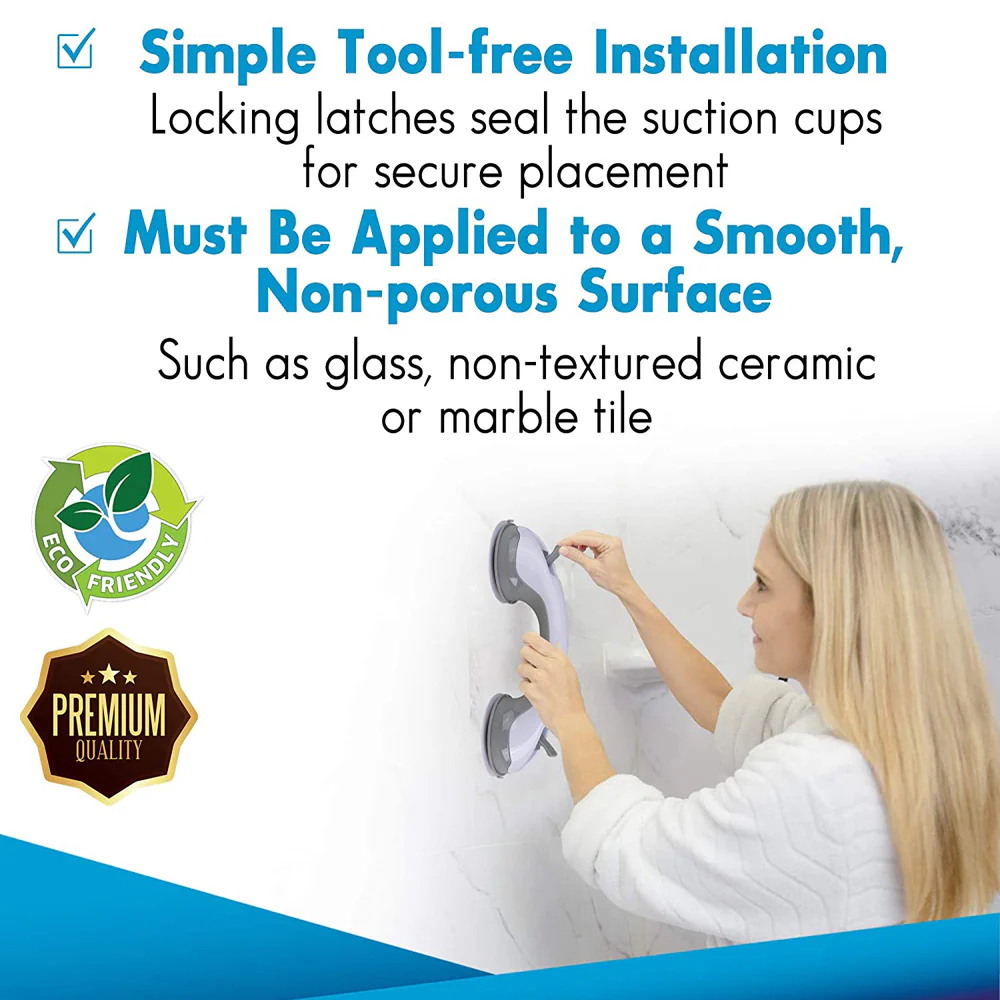 Anti Slip Shower Toilet Safety Handle - Image 13
