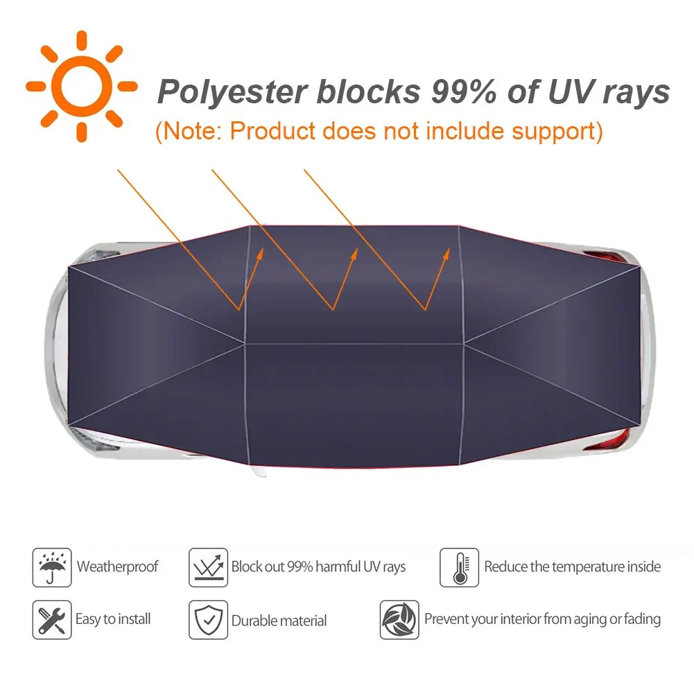 Anti UV Car Sunshade - Image 3