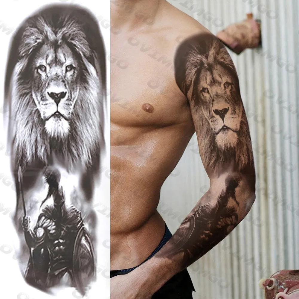 Arm Sleeve Temporary Tattoos - Image 22