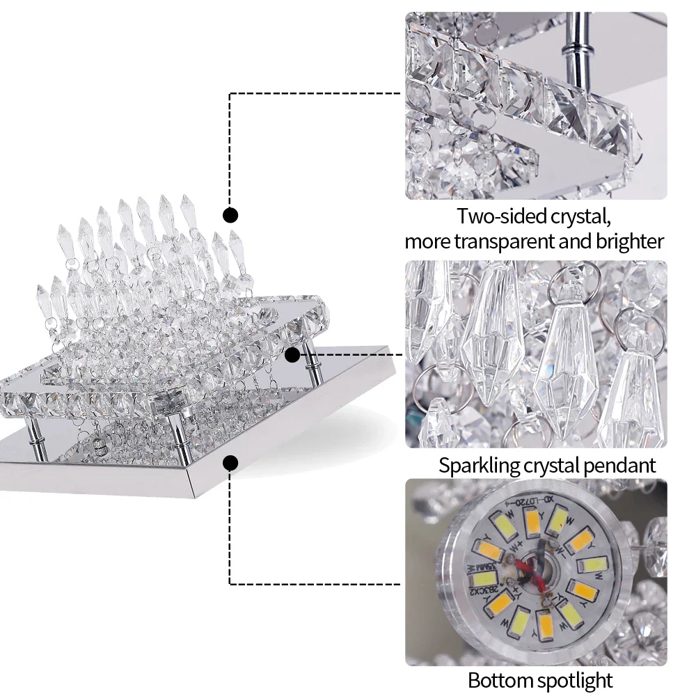 AstraGlow Crystal Chandelier - Image 21