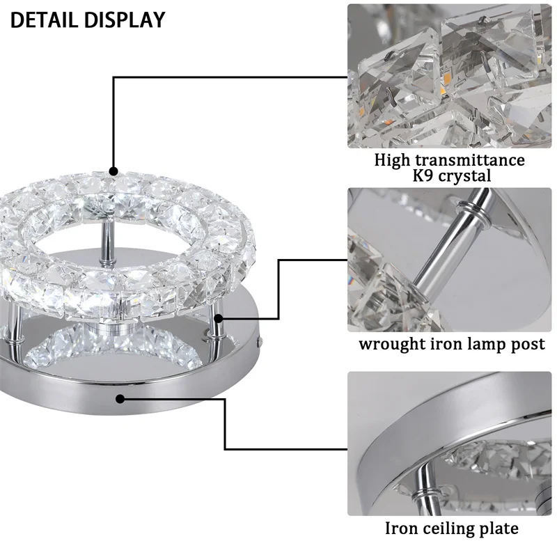 AstraGlow Crystal Chandelier - Image 39