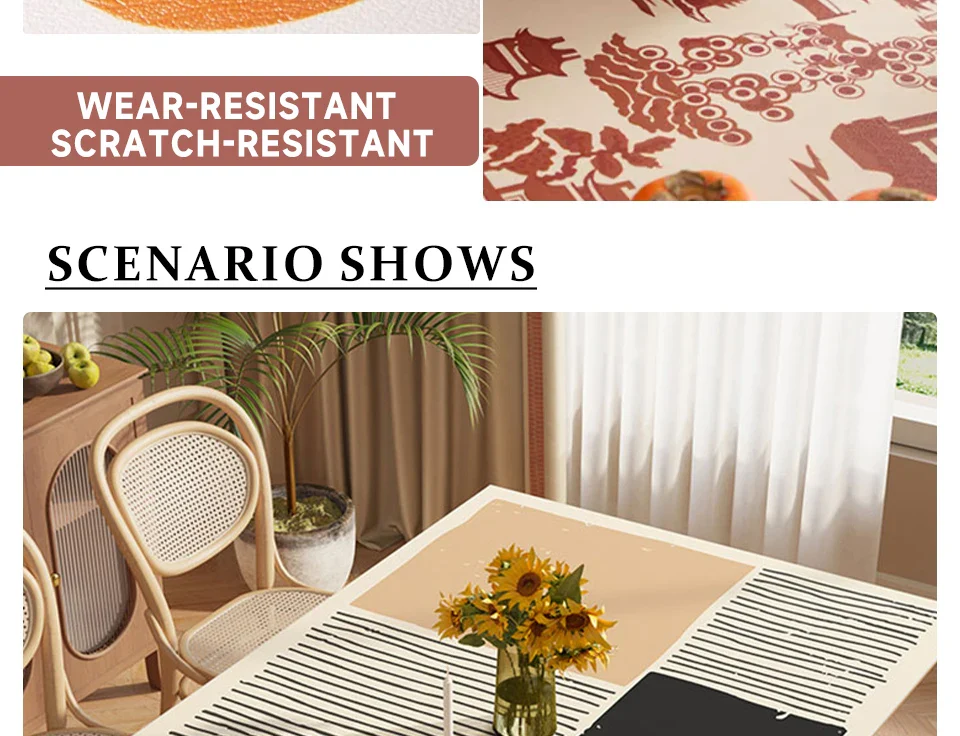 Athena's Charm: Waterproof Table Mat - Image 34