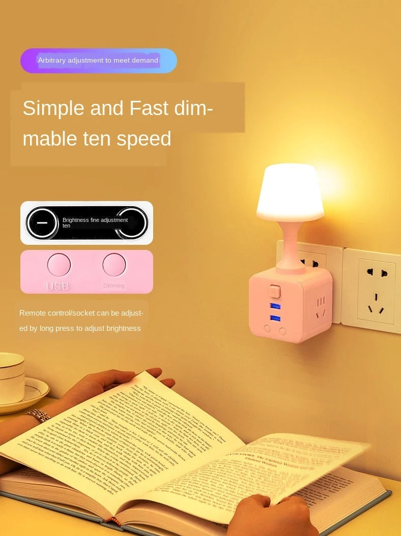 (AU Plug) Remote Control Night Light Plug-in - Image 6