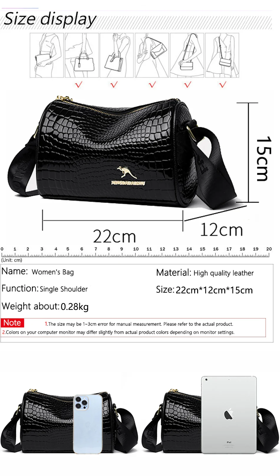 Aurelia Vintage Shoulder Bag - Image 10