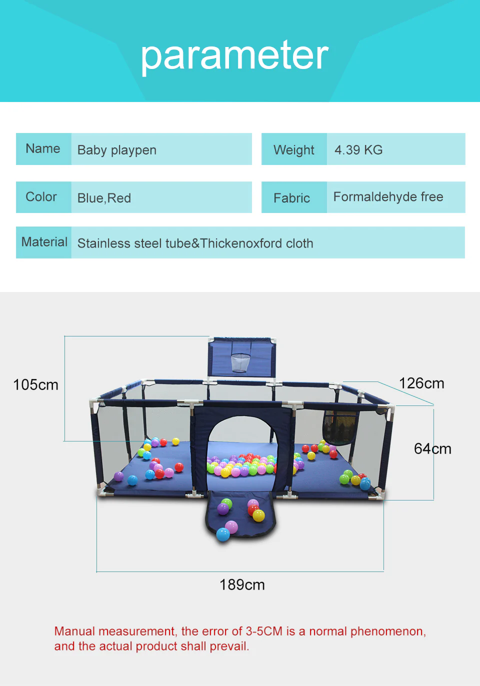 Baby Ball Pool Playpen - Image 30