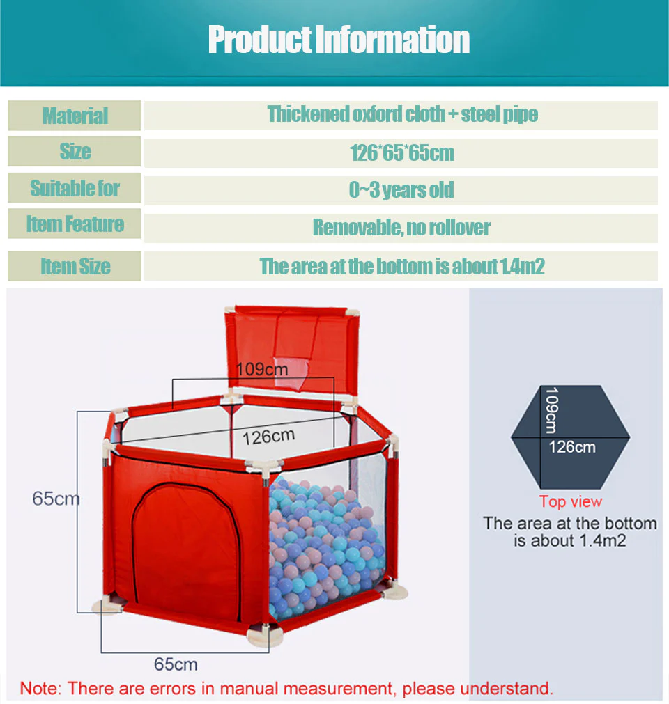 Baby Ball Pool Playpen - Image 34
