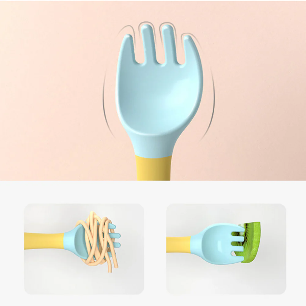 Baby Bendable Spoon Fork Set - Image 11