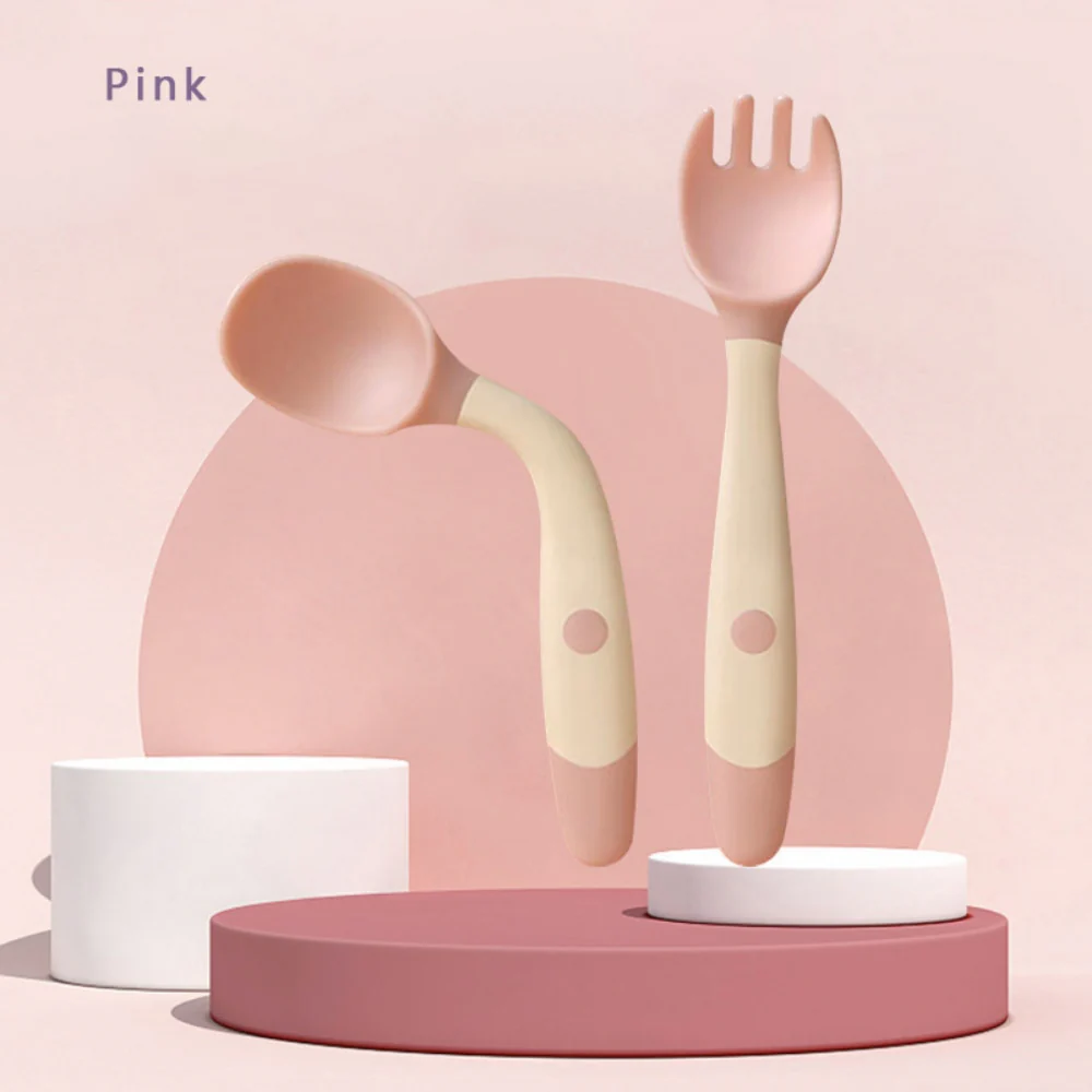 Baby Bendable Spoon Fork Set - Image 3