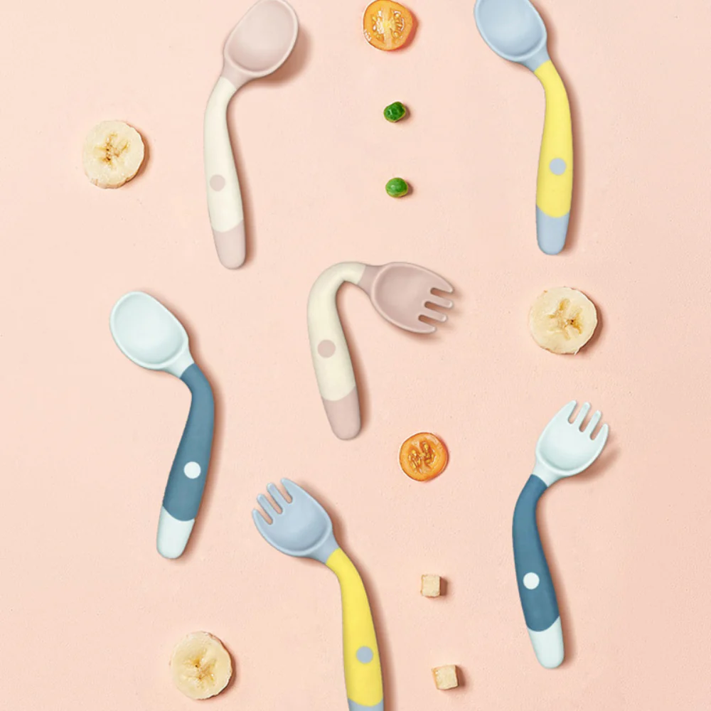 Baby Bendable Spoon Fork Set - Image 8