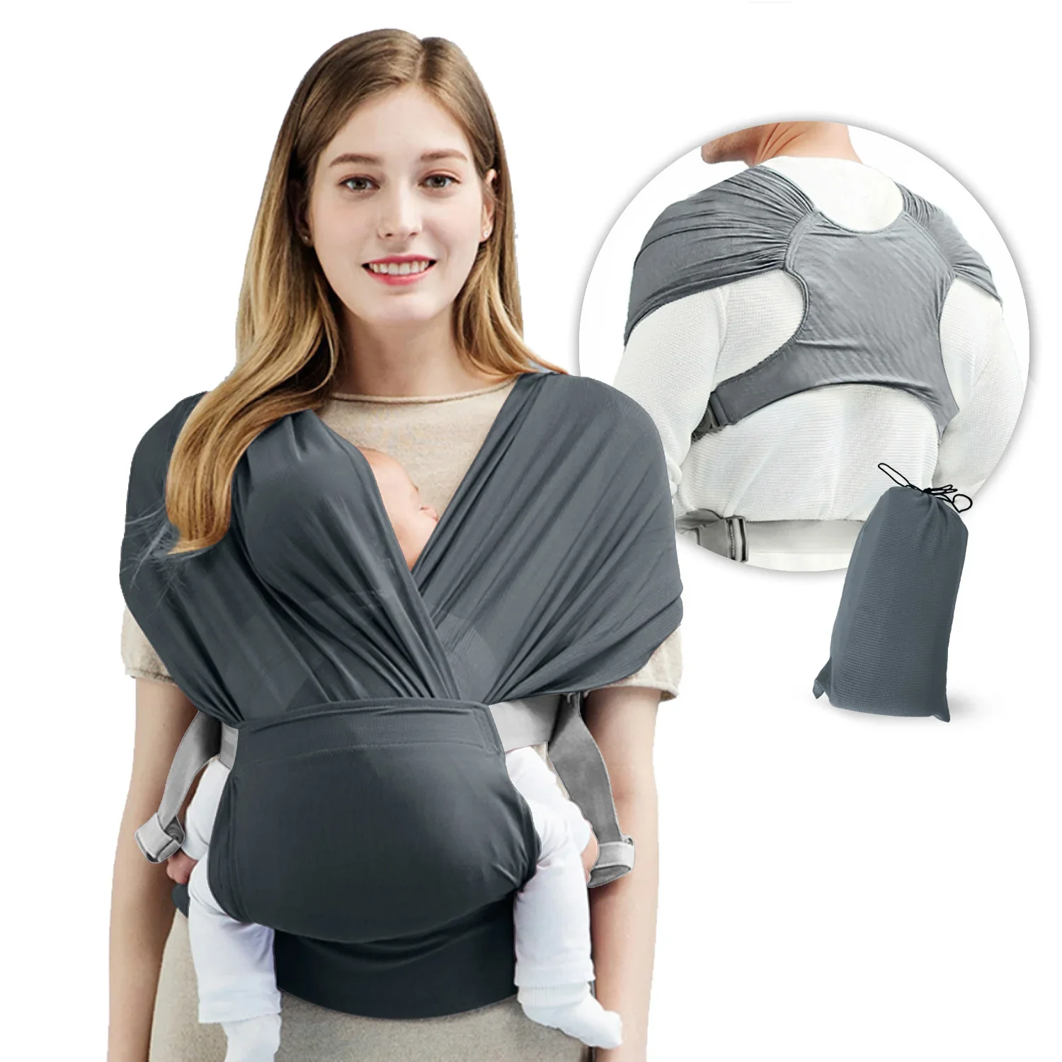 Baby Carrier Sling Wrap Belt - Image 10