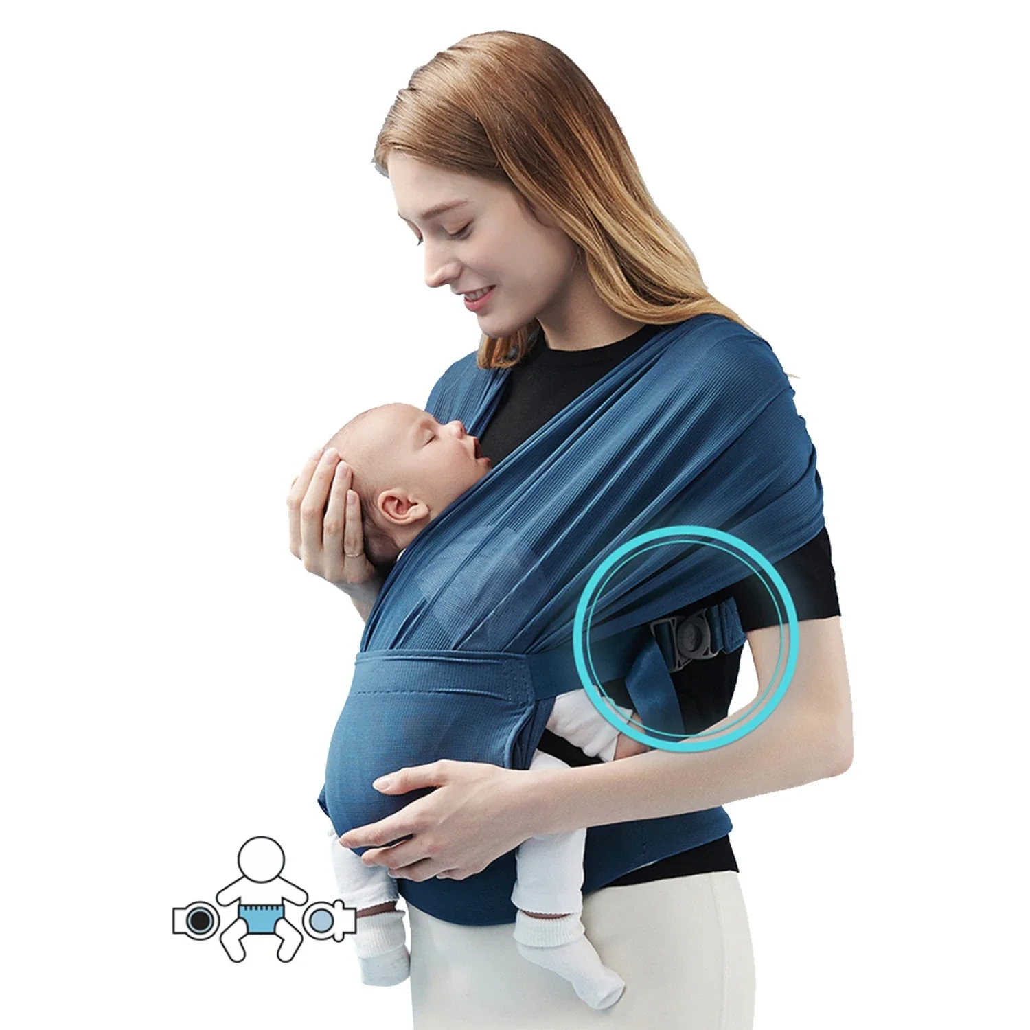 Baby Carrier Sling Wrap Belt - Image 3