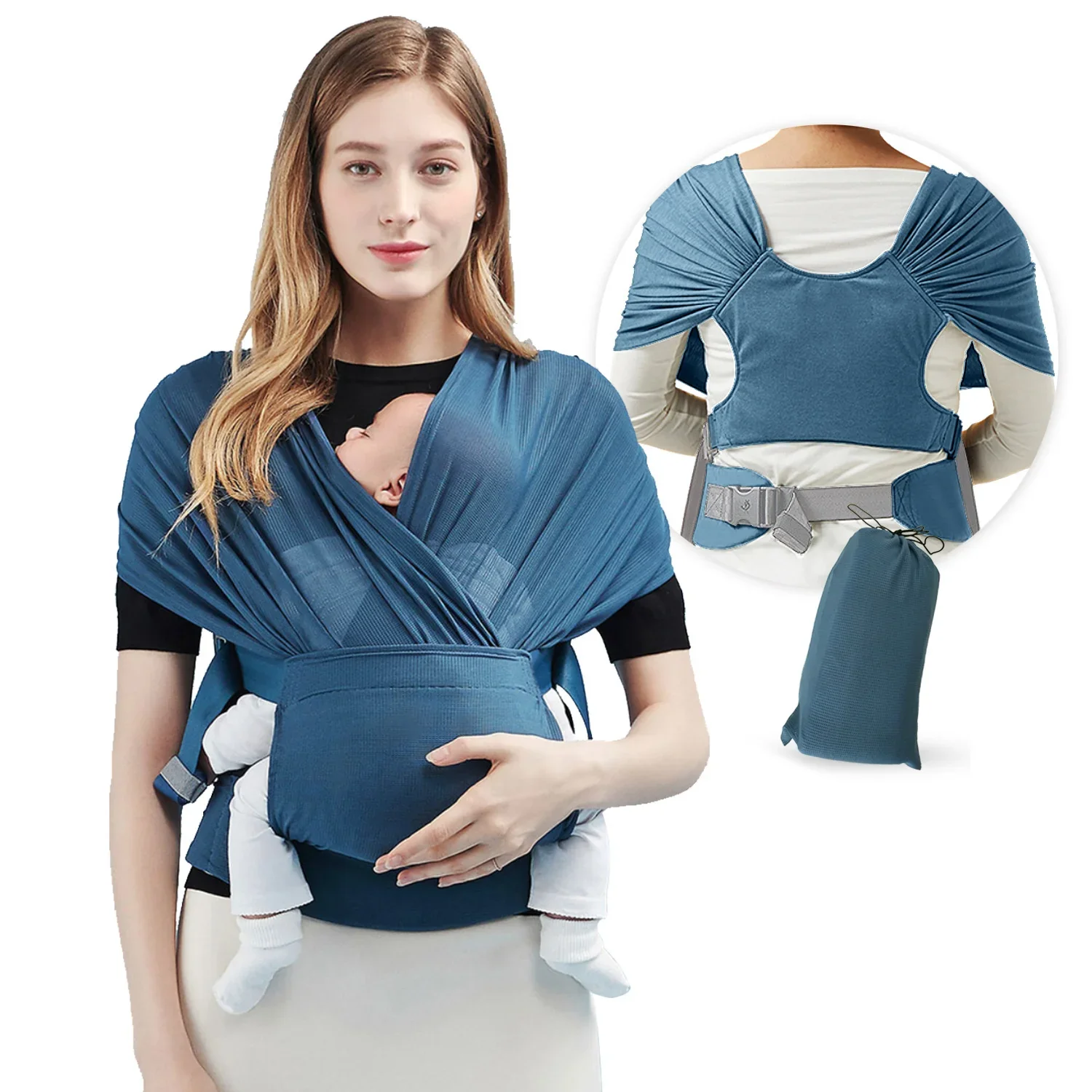 Baby Carrier Sling Wrap Belt - Image 8