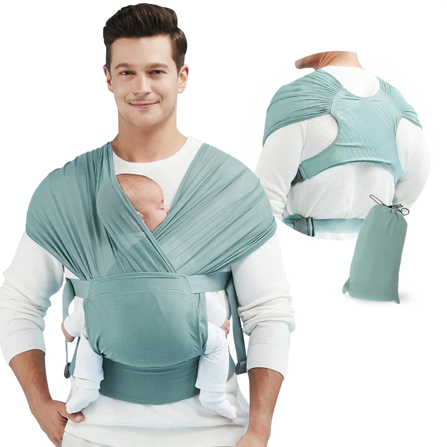 Baby Carrier Sling Wrap Belt - Image 9