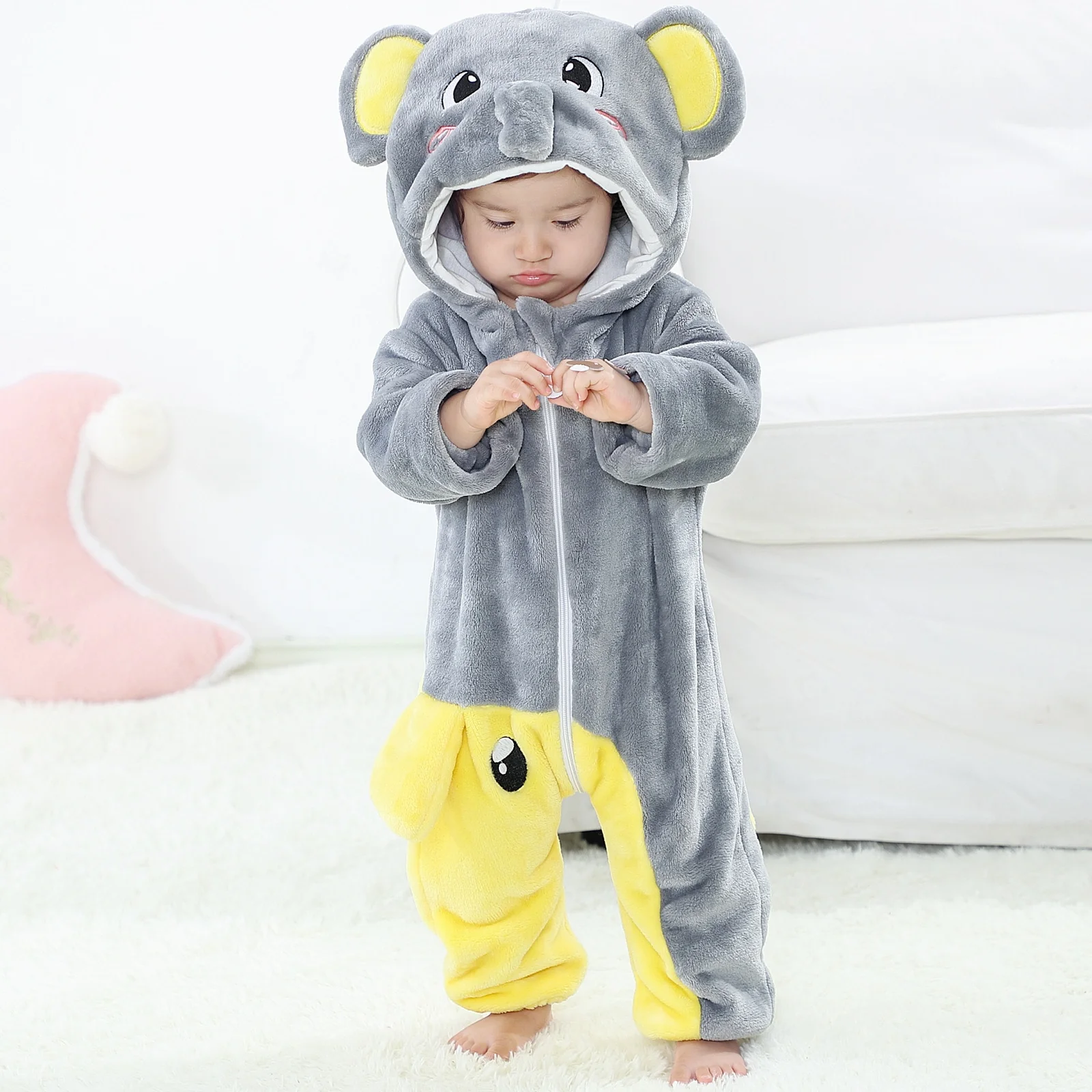 Baby Cartoon Costume Jumpsuit - Image 2