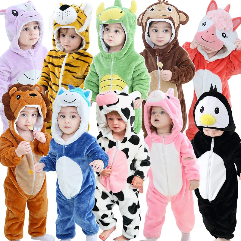 Baby Cartoon Costume Jumpsuit - Image 37