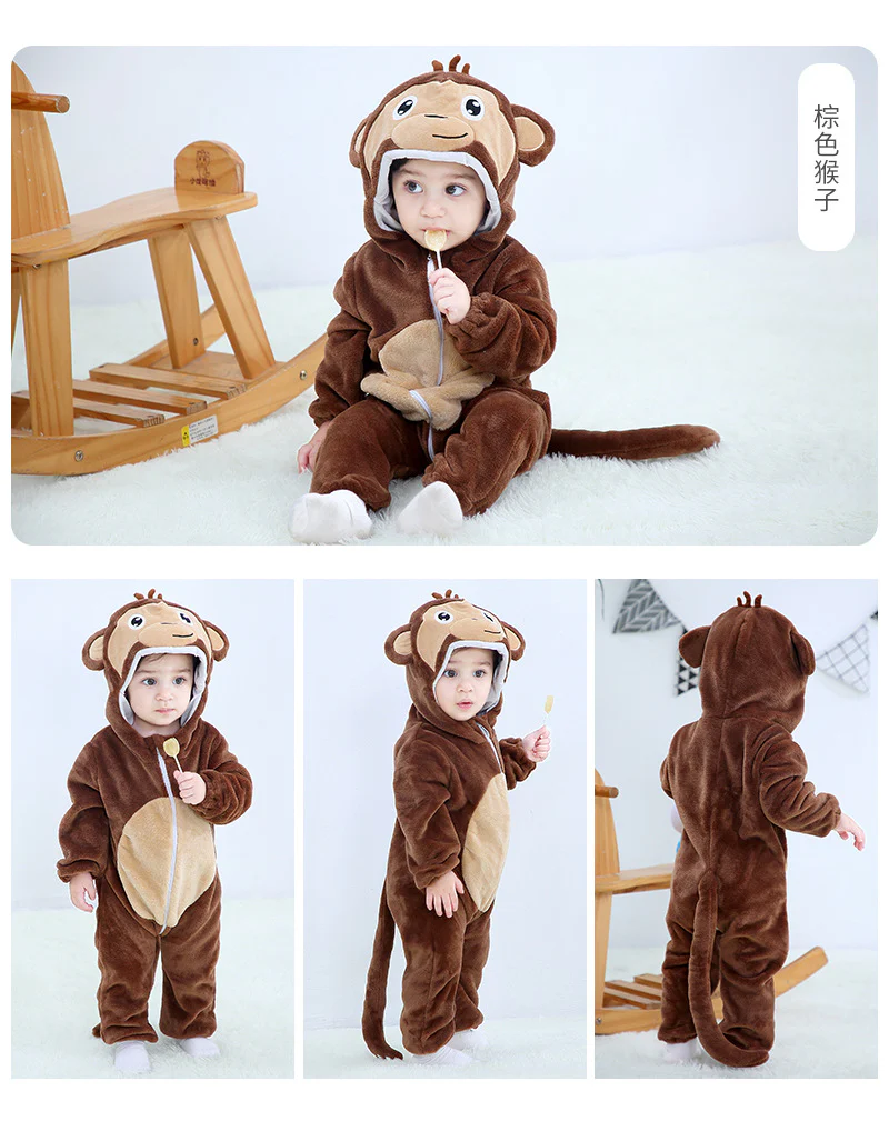 Baby Cartoon Costume Jumpsuit - Image 42