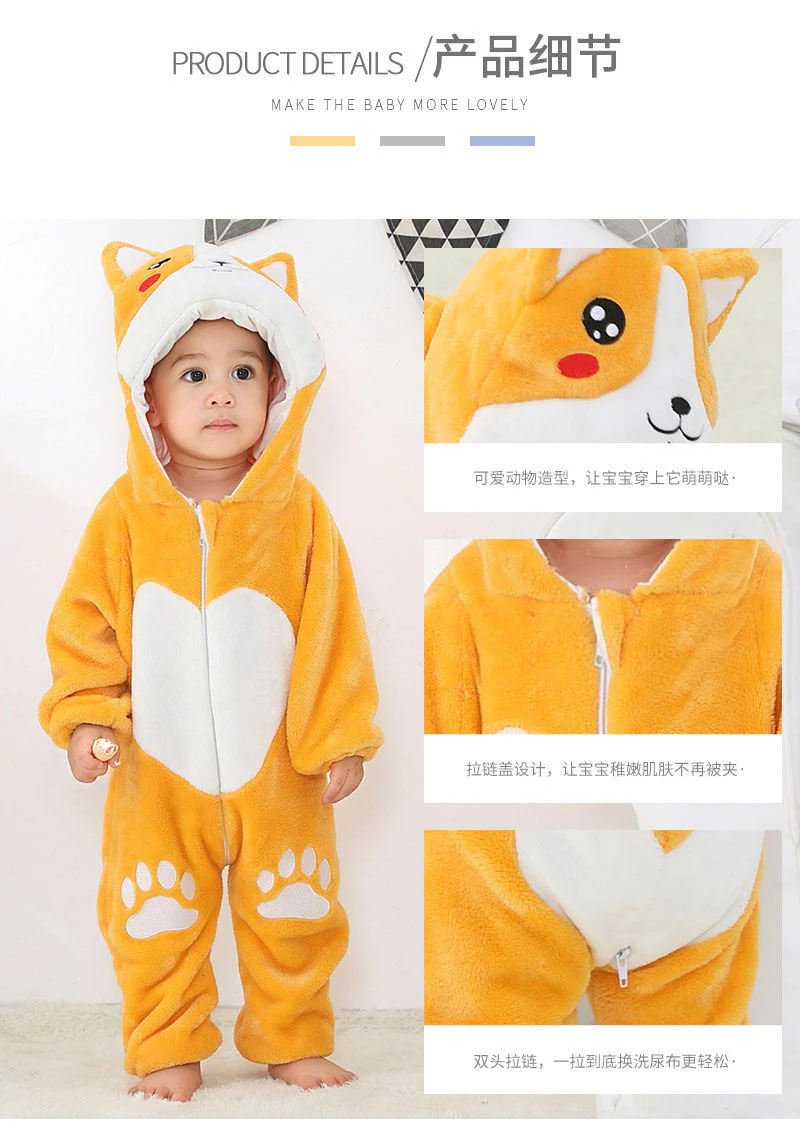 Baby Cartoon Costume Jumpsuit - Image 51