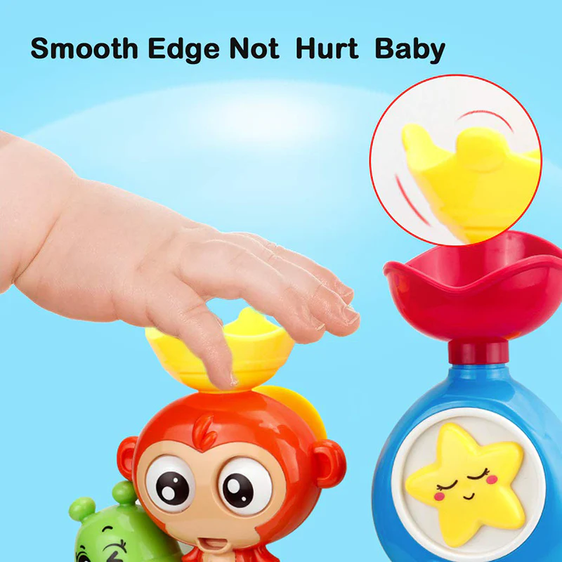 Baby Cartoon Friend Bath Toy - Image 10
