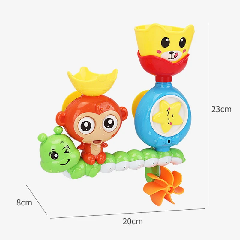 Baby Cartoon Friend Bath Toy - Image 3