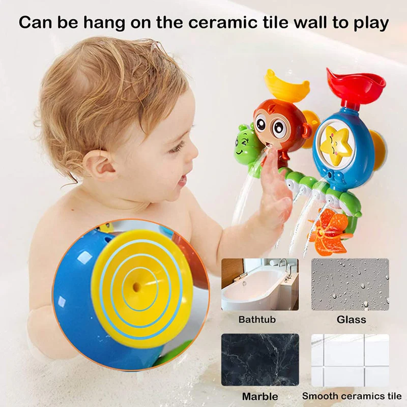 Baby Cartoon Friend Bath Toy - Image 7