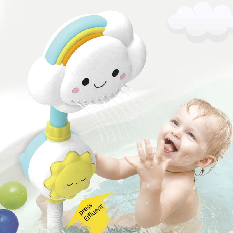 Baby Cloud Shower Bath Toy - Image 3