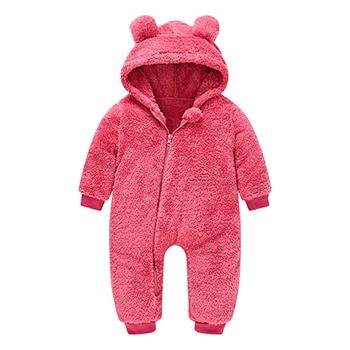 Baby Cute Plush Bear Jumpsuit - Image 3