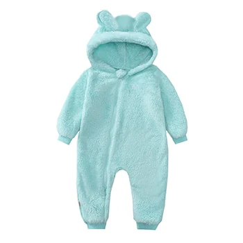 Baby Cute Plush Bear Jumpsuit - Image 4