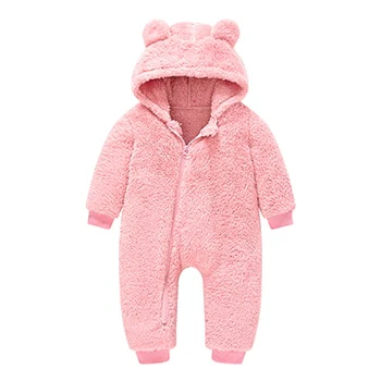 Baby Cute Plush Bear Jumpsuit - Image 5