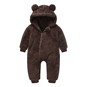 Baby Cute Plush Bear Jumpsuit - Image 6