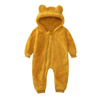 Baby Cute Plush Bear Jumpsuit - Image 9