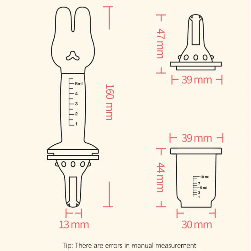 Baby Rabbit Medicine Pacifier - Image 6