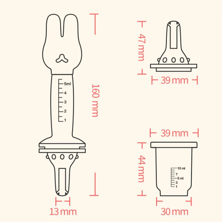 Baby Rabbit Medicine Pacifier - Image 9