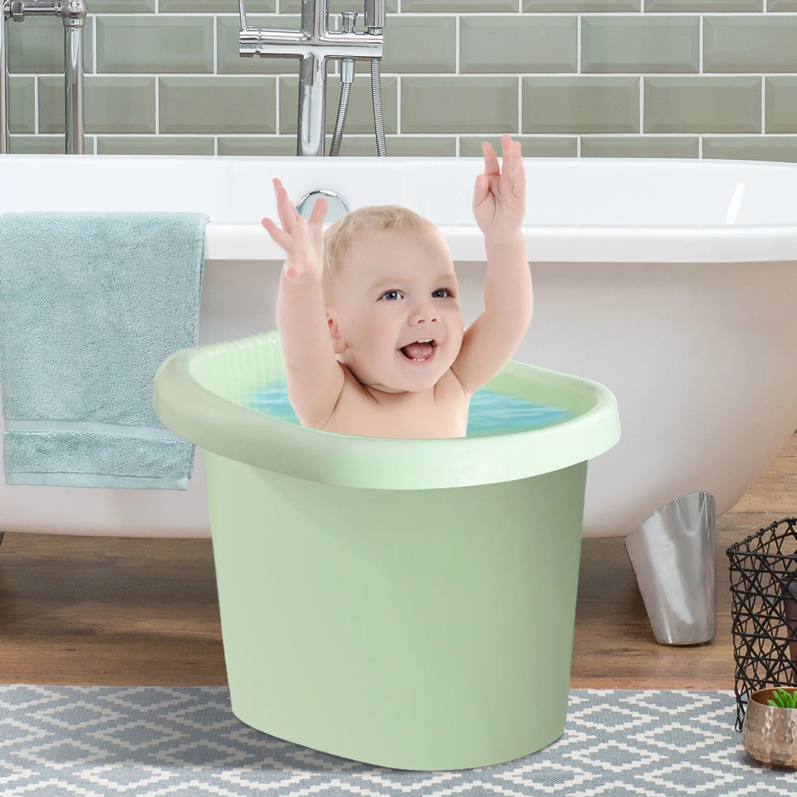 Baby Seat  Bathtub - Image 6