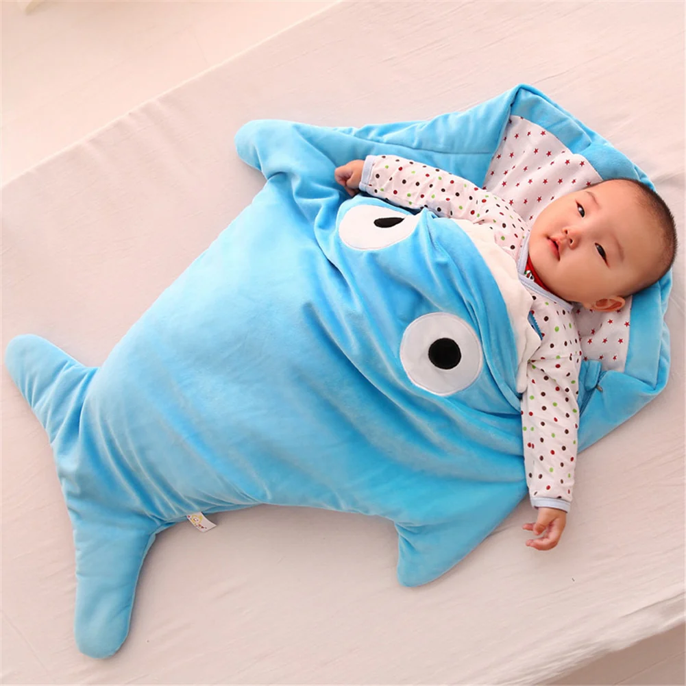 Baby Shark Wrap Sleeping Blanket - Image 11
