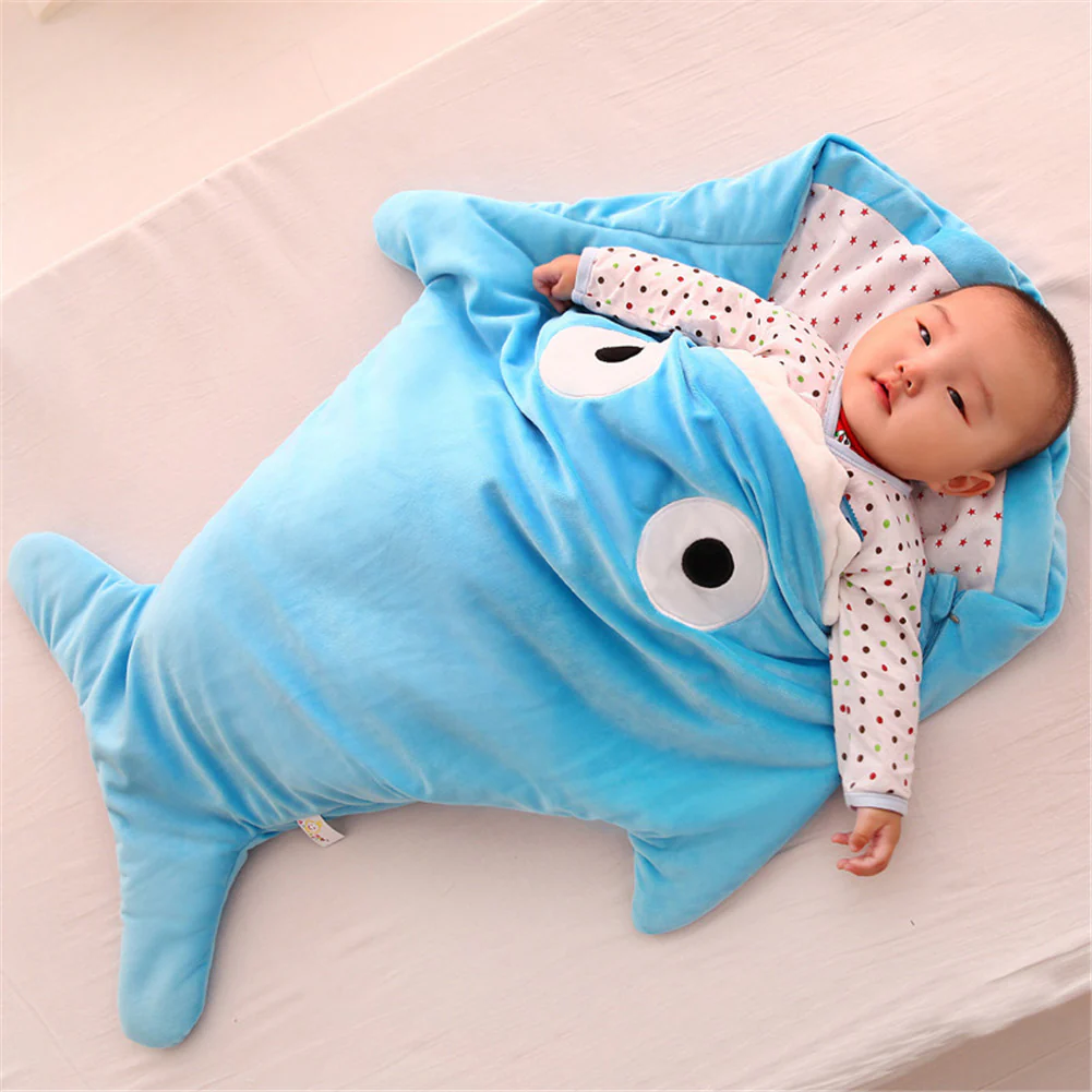 Baby Shark Wrap Sleeping Blanket - Image 14
