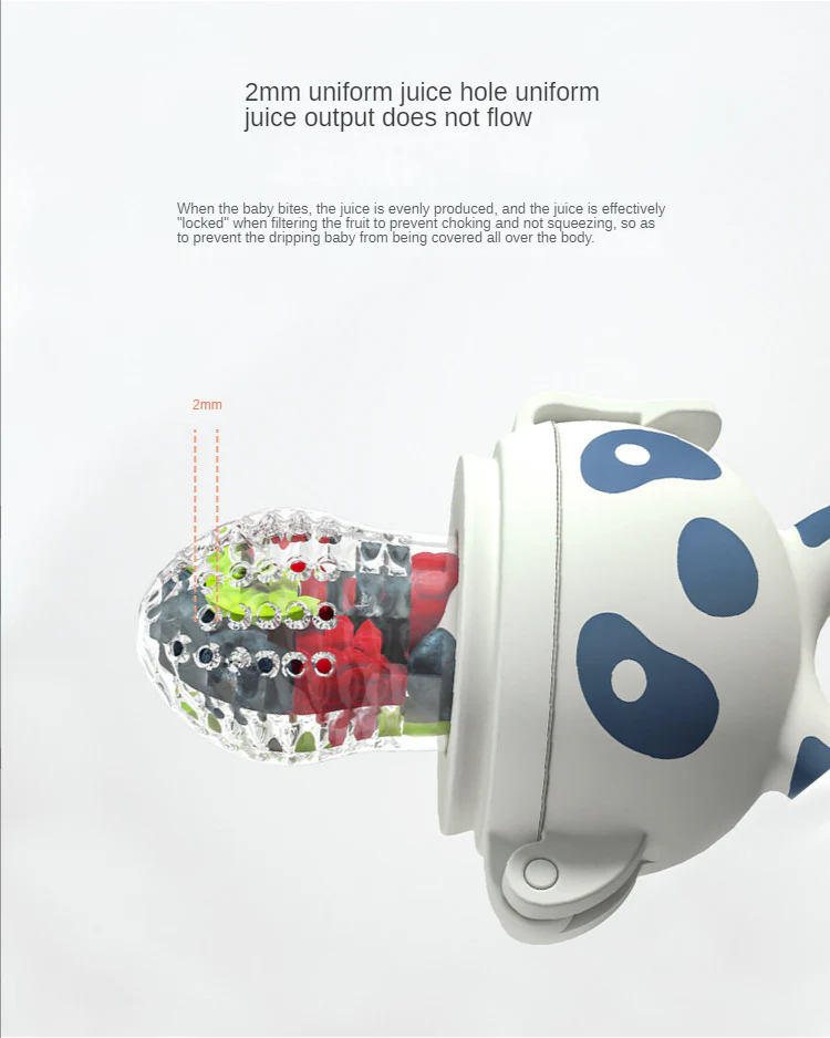 Baby Silicone Fruit Teether Pacifier - Image 10