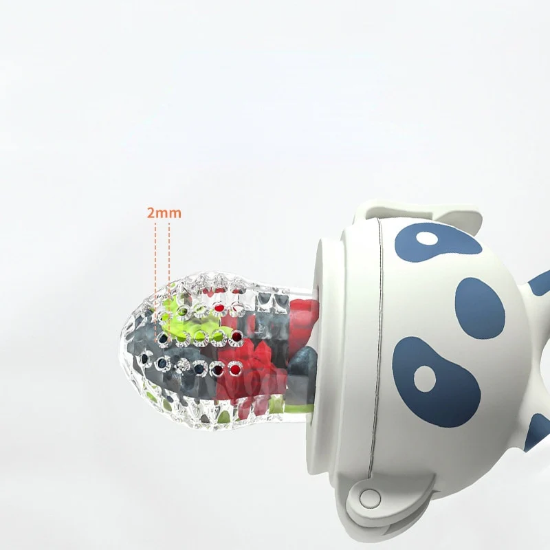 Baby Silicone Fruit Teether Pacifier - Image 4