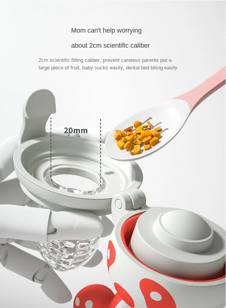Baby Silicone Fruit Teether Pacifier - Image 8