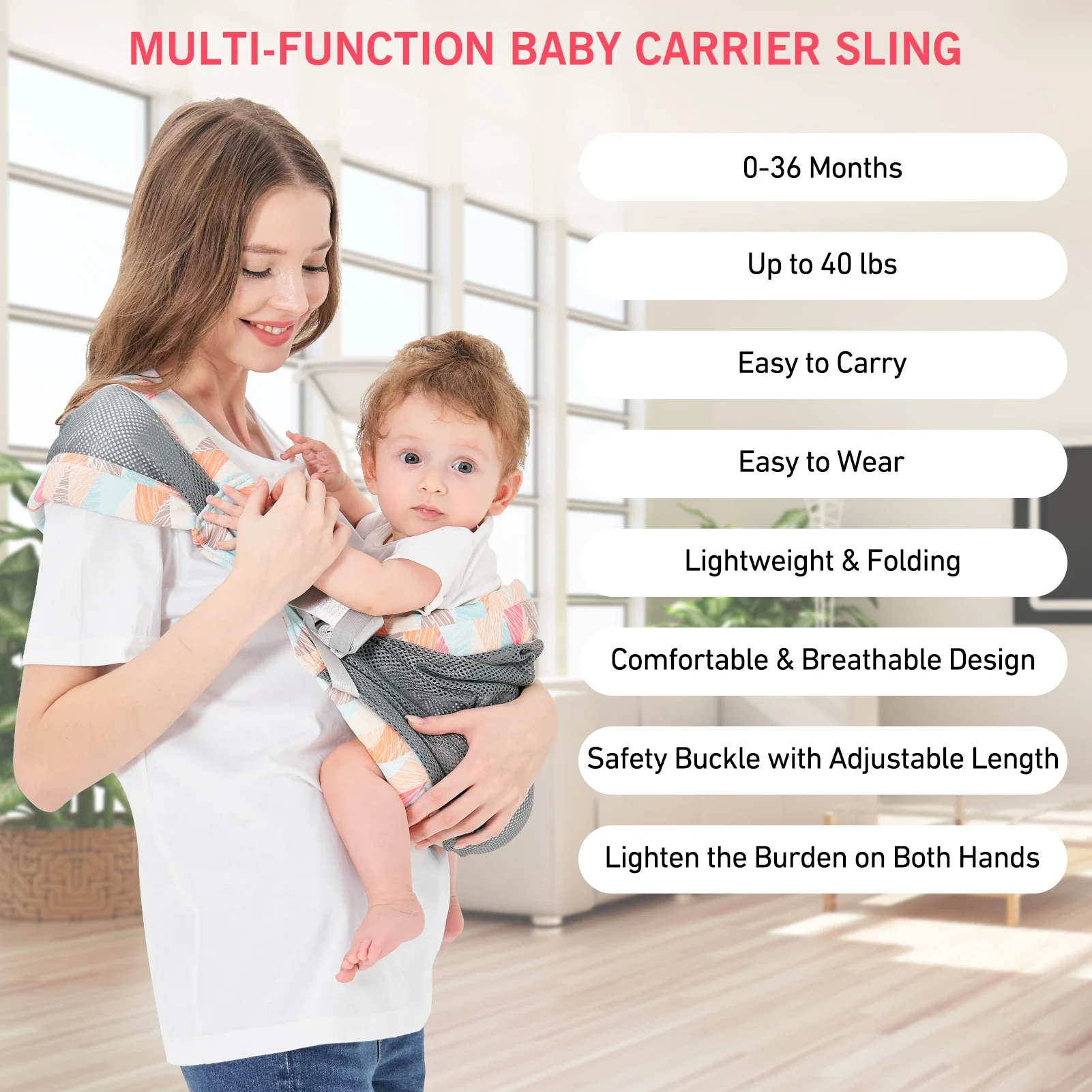 Baby Sling Carrier - Image 10